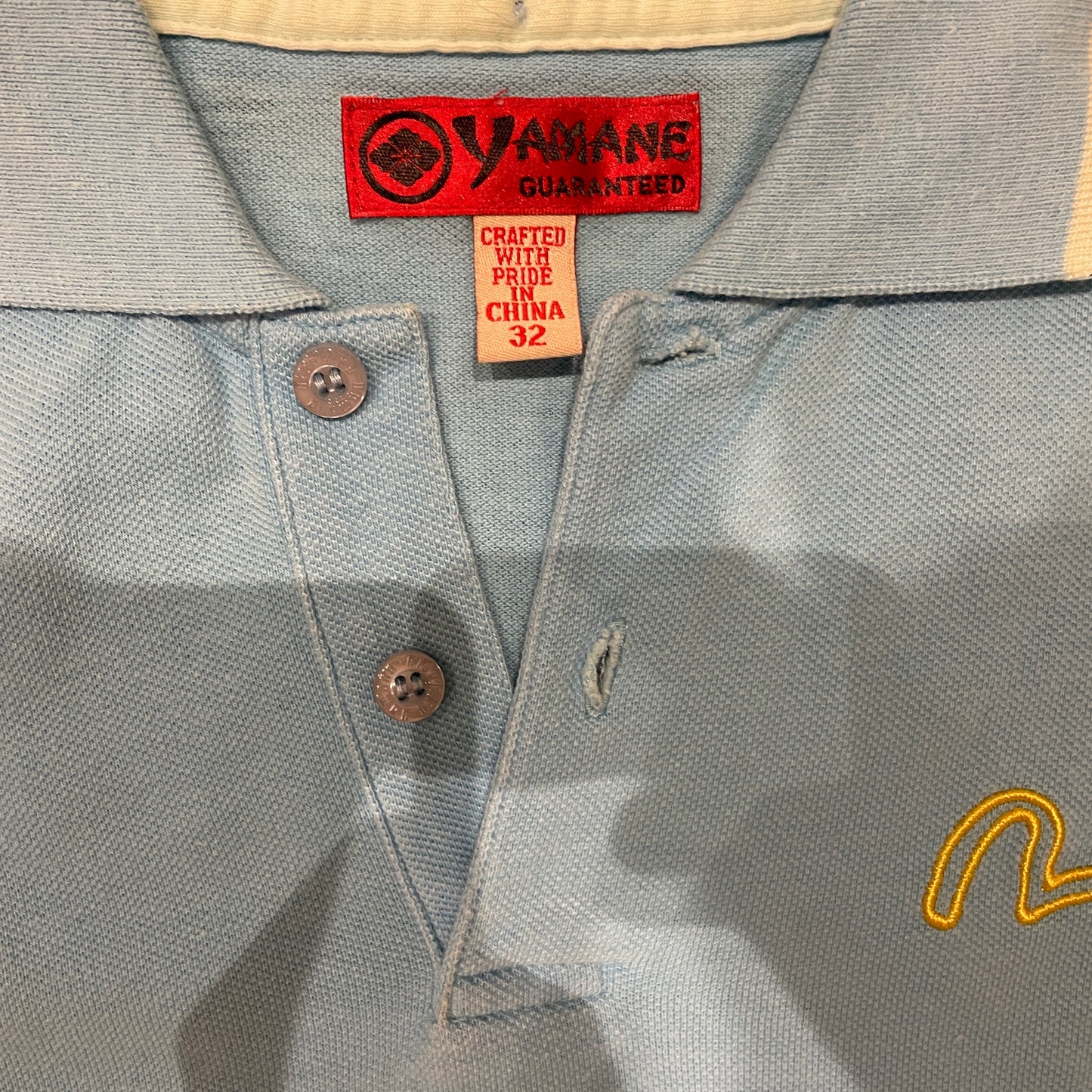 Evisu Blue Polo