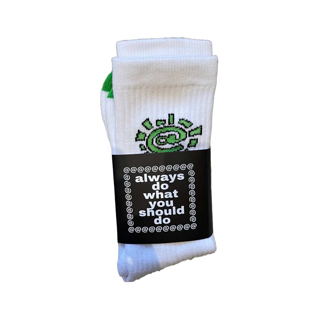 ADWYSD Green Sun Socks