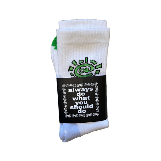 ADWYSD Green Sun Socks