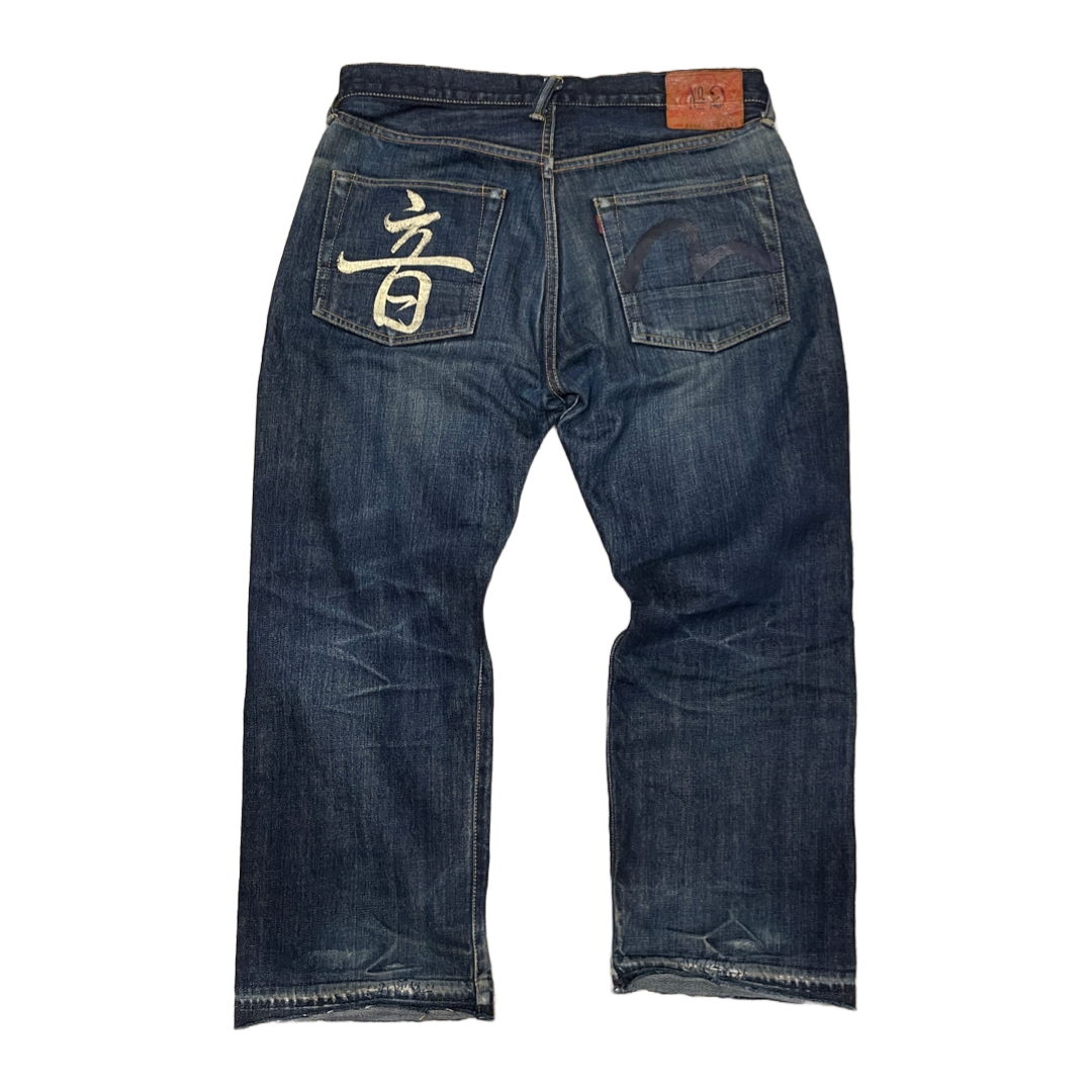 Evisu Blue Daicock Jeans