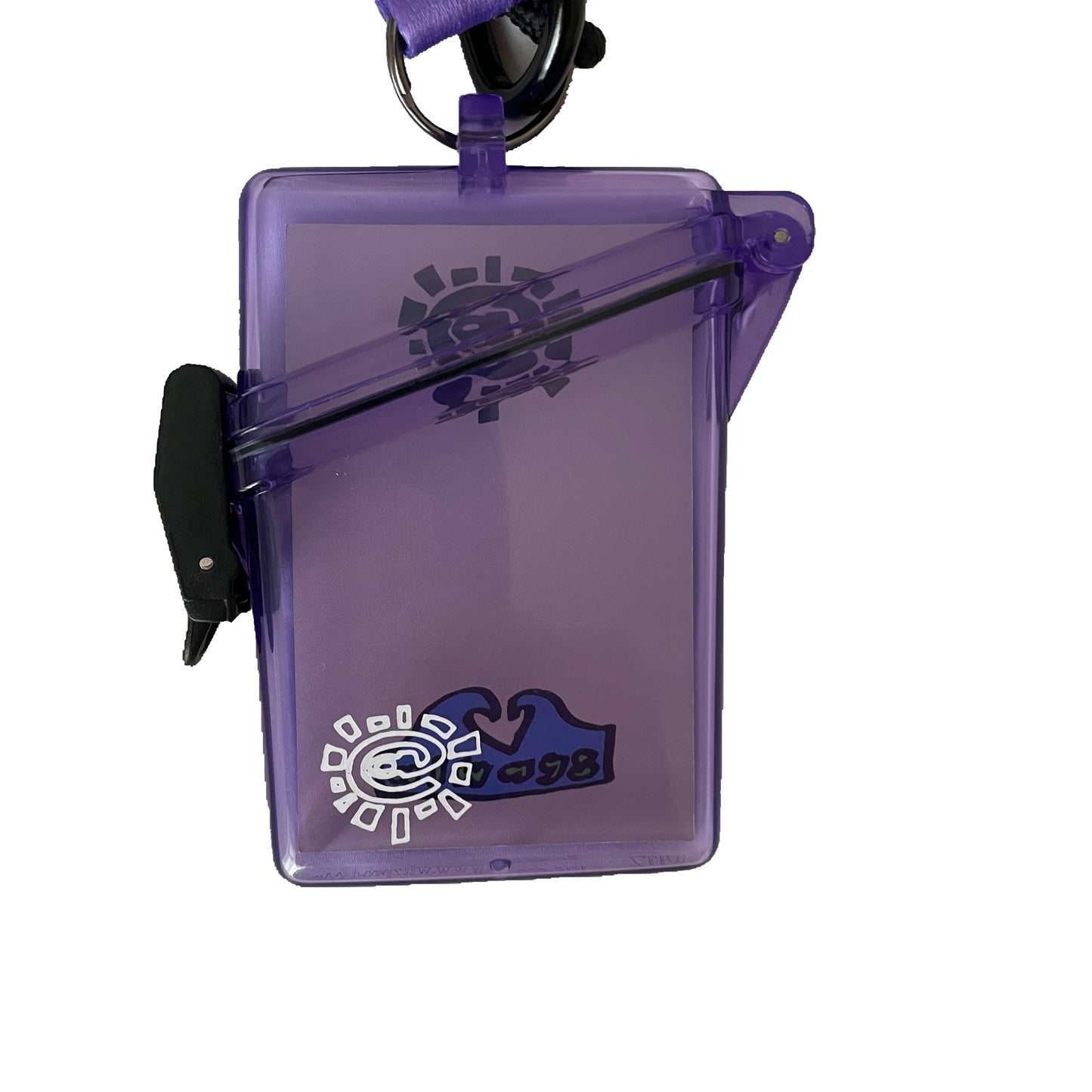 ADWYSD Clear Purple Case