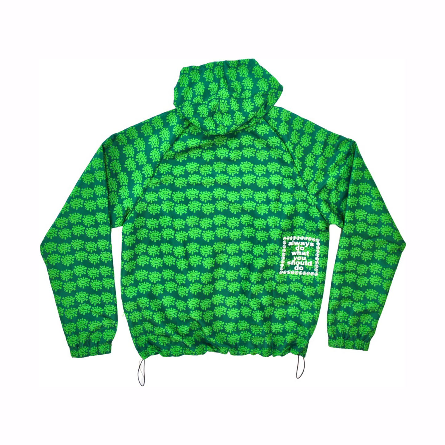 ADWYSD Green Two Tone Windbreaker