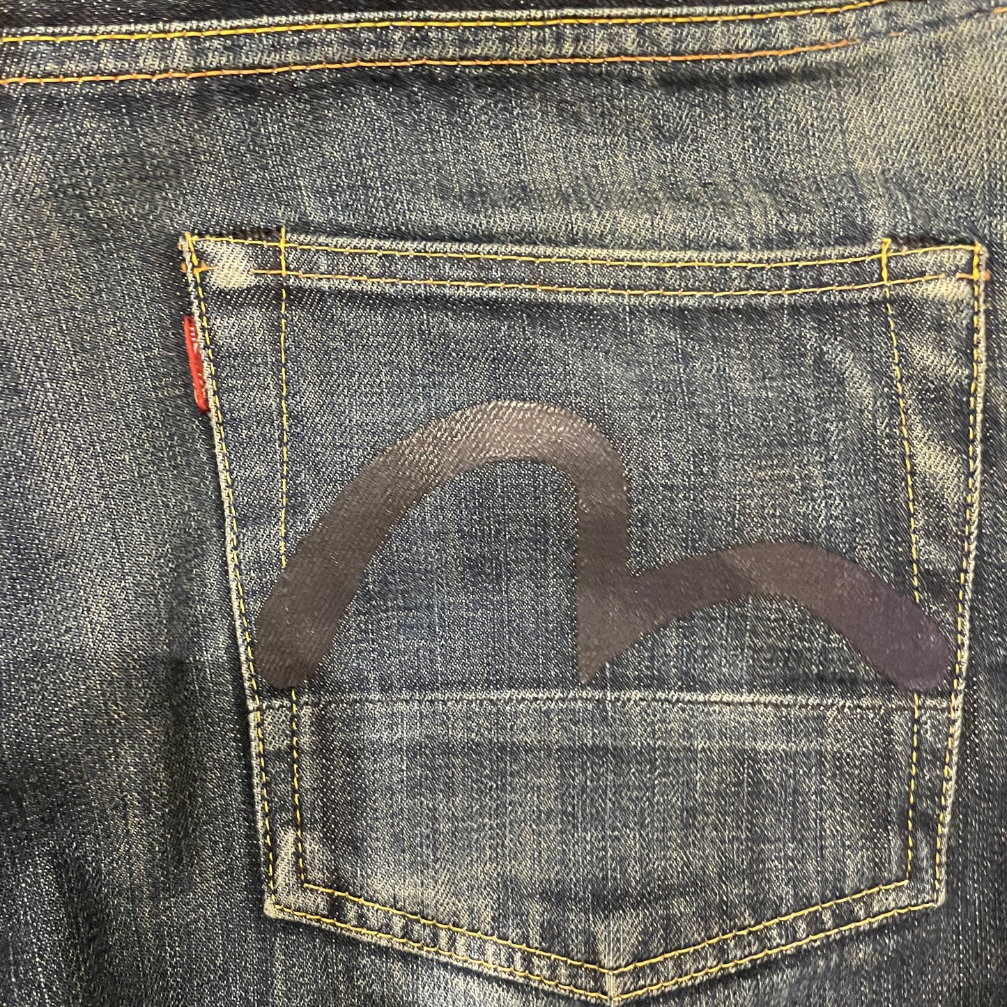 Evisu Blue Daicock Jeans