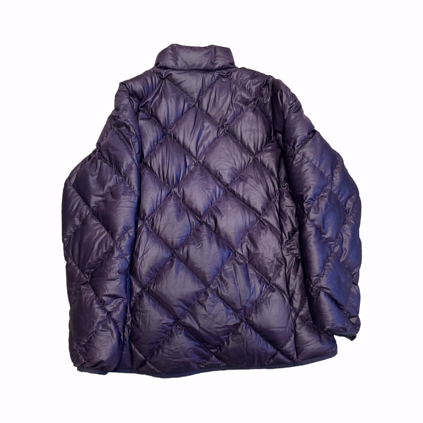 Montbell Purple Diamond Stitch Puffer