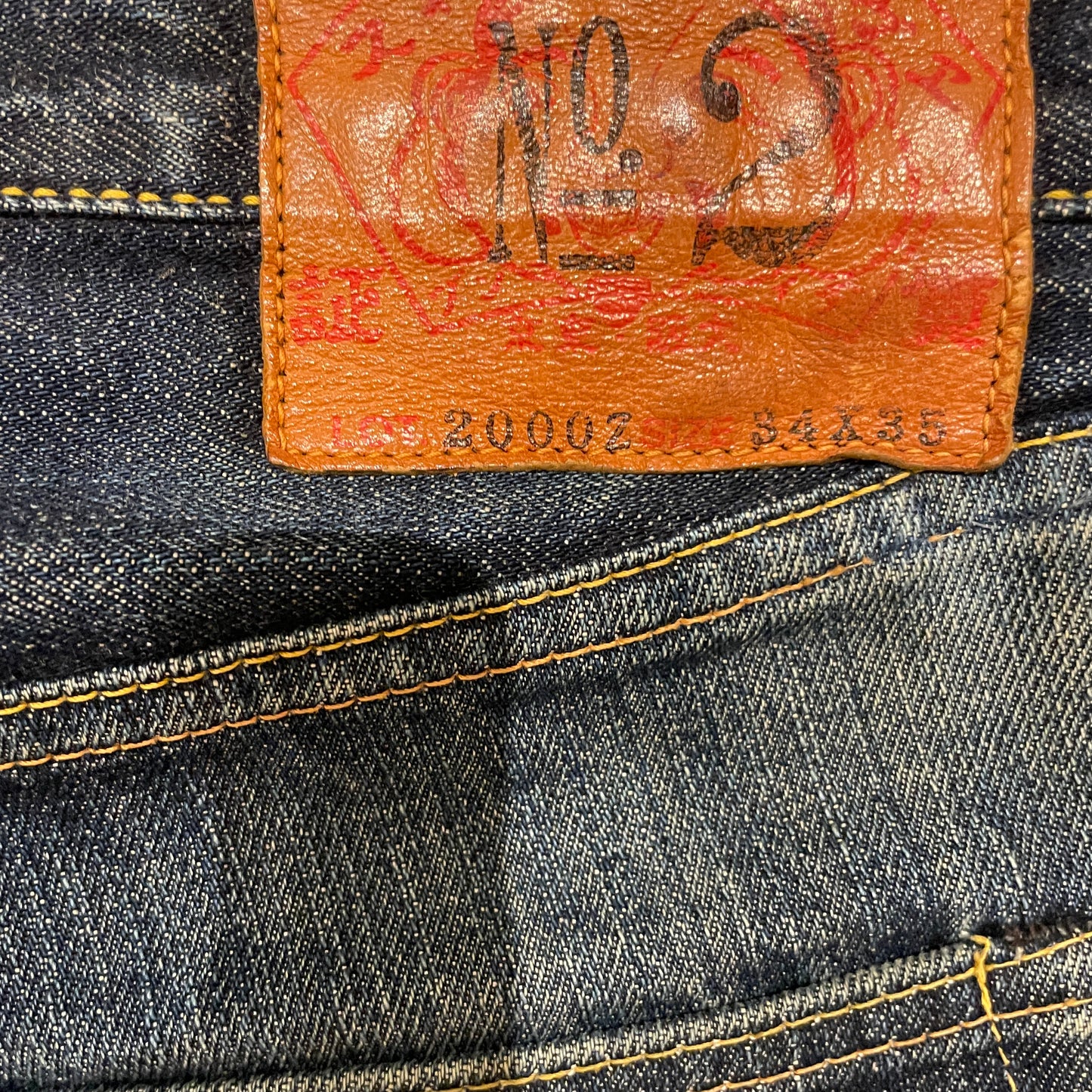 Evisu Blue Daicock Jeans