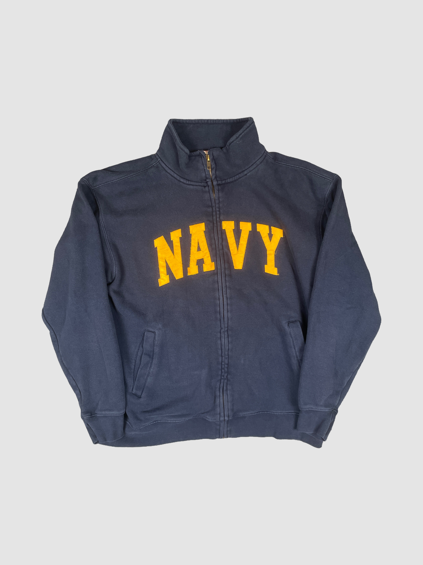 Navy Zip-up Hoodie