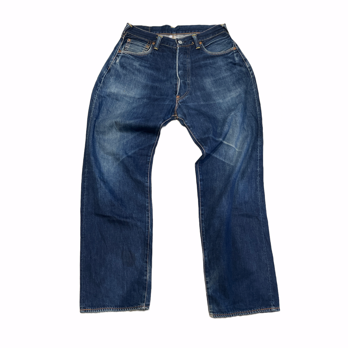 Evisu Yellow Daicock Jeans