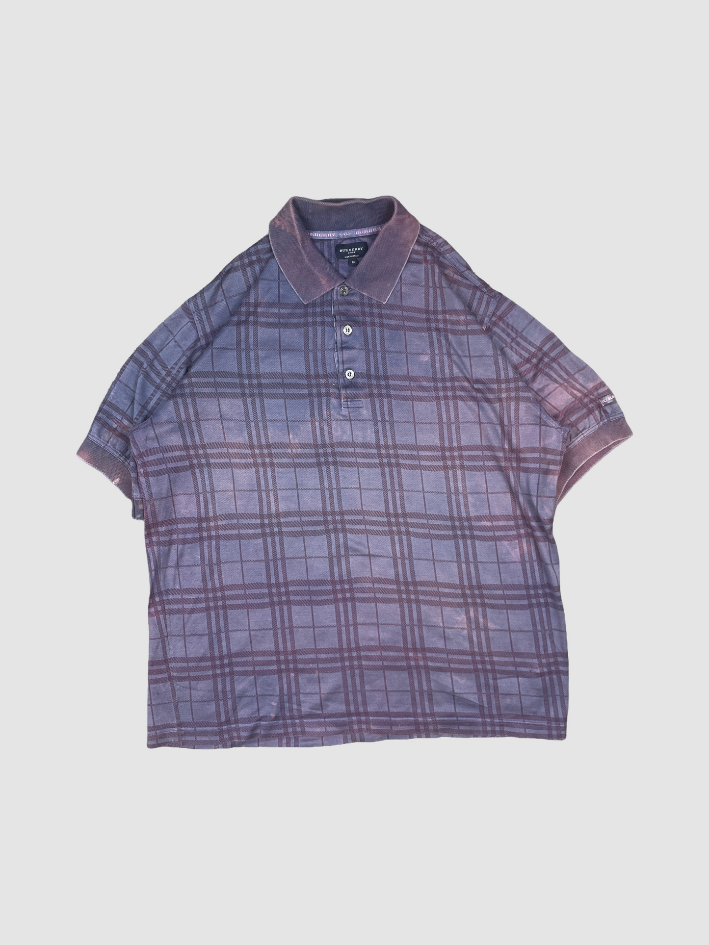 Burberry Plaid Polo