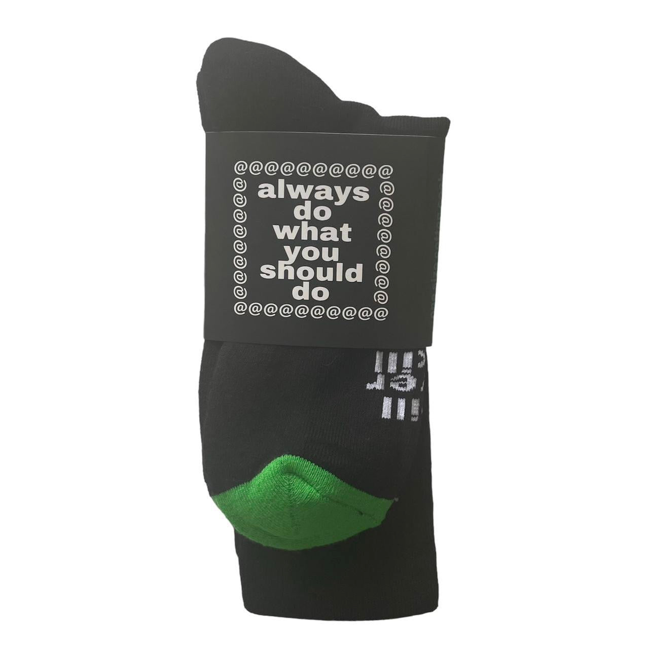 ADWYSD Black Socks