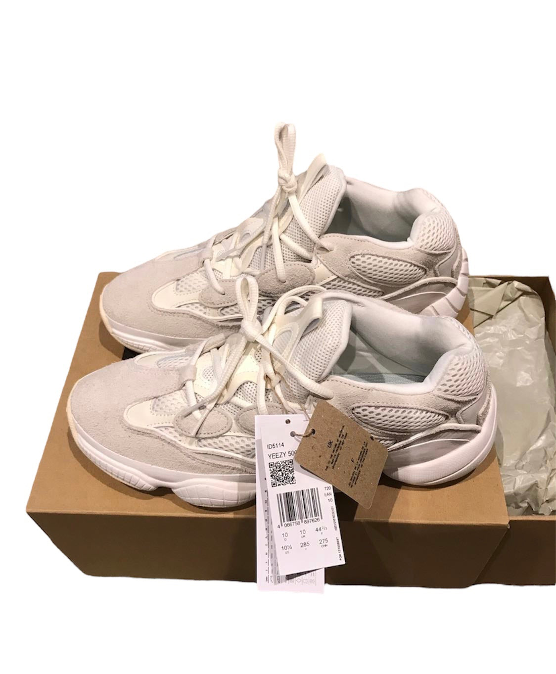 Yeezy 500 Bone White