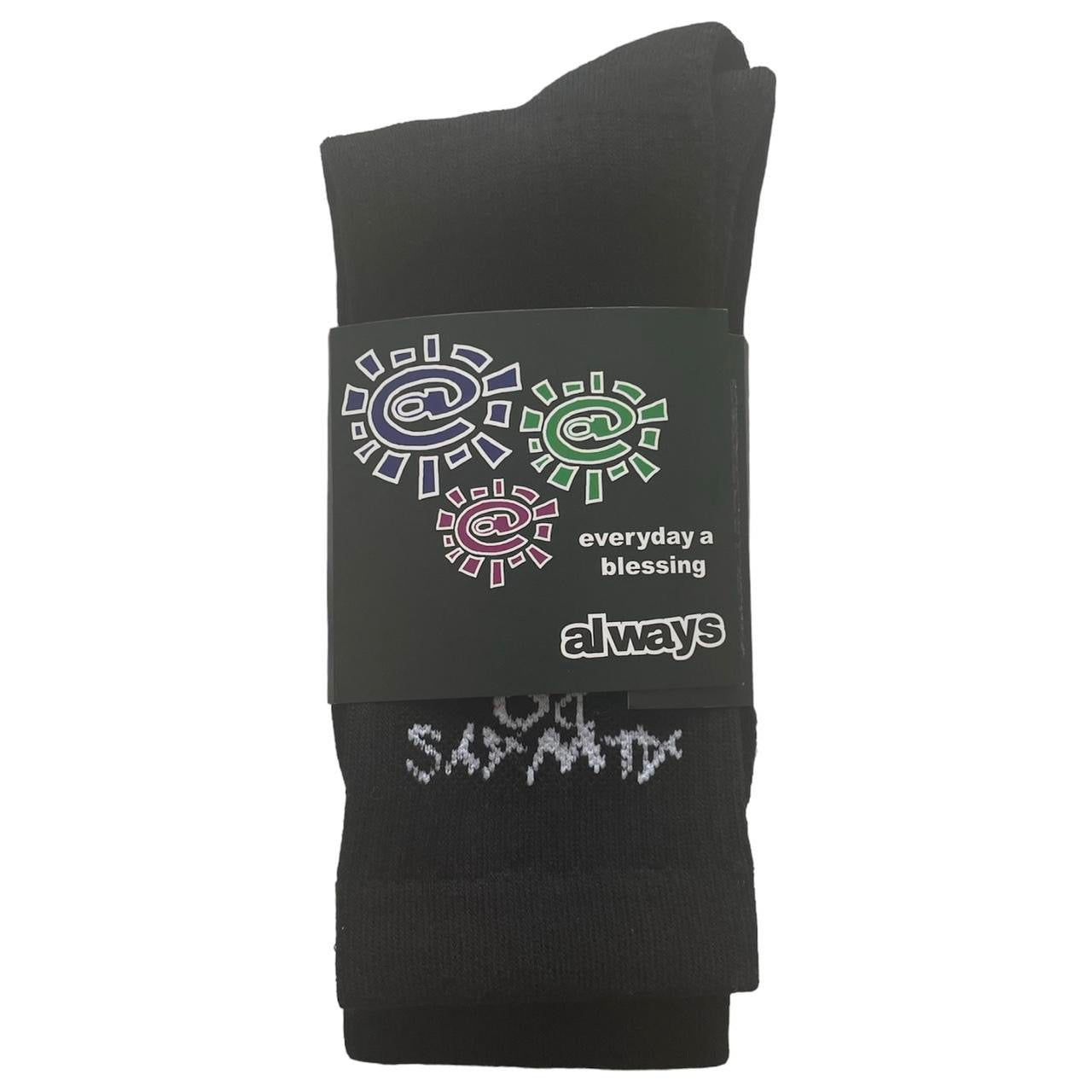 ADWYSD Black Socks